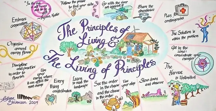 Permaculture planing cheatsheet